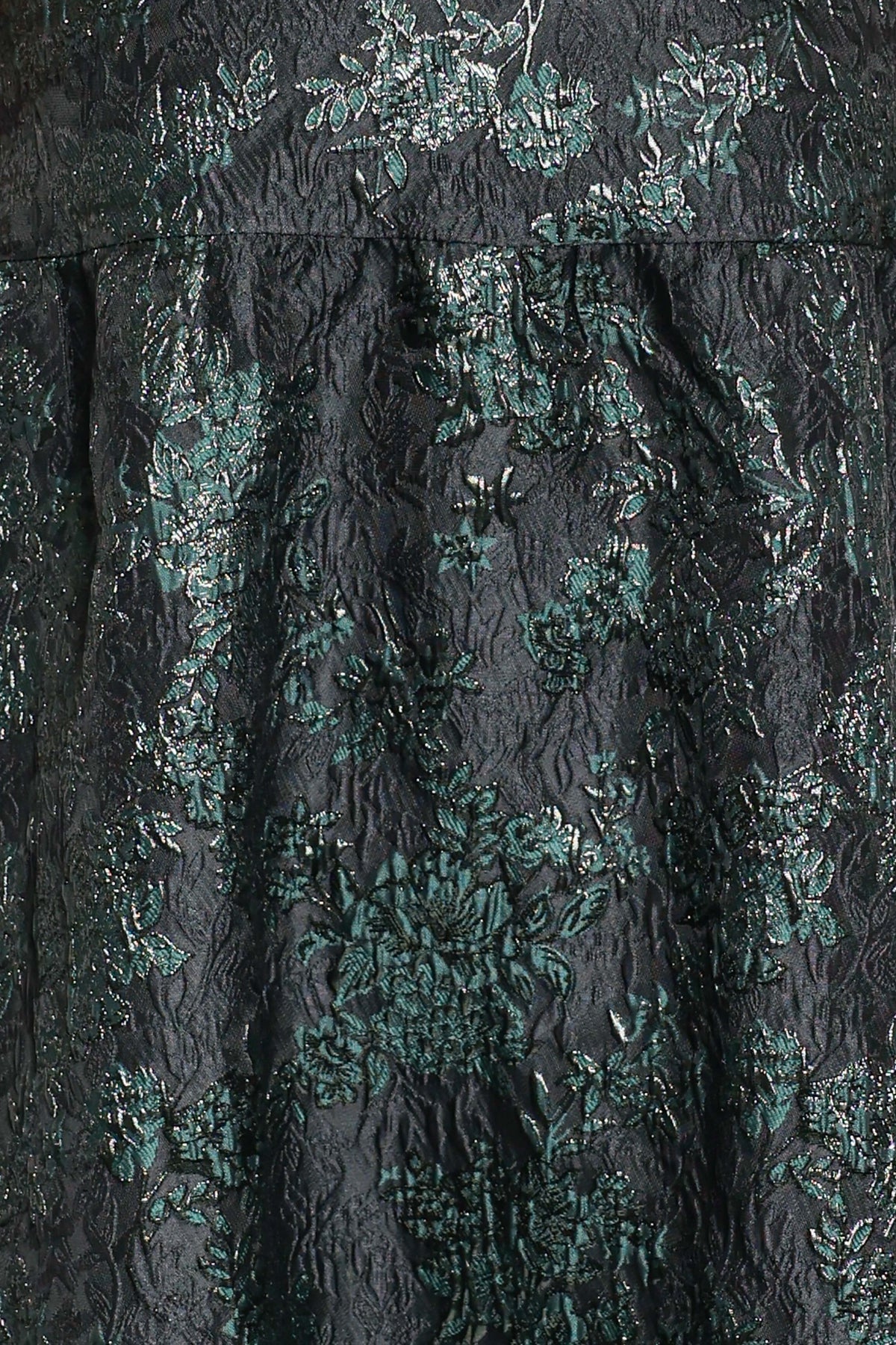DRESSES Yasmine Maxi Dress - Green Brocade